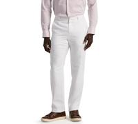 Perry Ellis Men's Standard Linen Suit Pant, Bright White, 33W X 30L