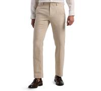 Perry Ellis Linen Blend Dress Pants, Flat Front, Durable Twill, Regular Fit, Breathable & Lightweight Pantalon habillé, Croquettes en Lin Naturel, 34W x 30L Homme
