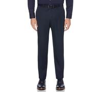 Perry Ellis Portfolio Performance Pantalon habillé Coupe Moderne Infroissable Devant Plat Extensible (Tour de Taille 76-106), Bleu foncé, 34W / 30L Homme