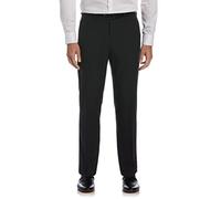 Perry Ellis Portfolio Performance Stretch Dress Pant, Modern Fit and Non-Iron Flat Front Pantalon, Noir à Carreaux, 34 W/30 L Homme