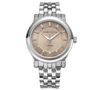 Perry Ellis Solar Montre Homme - Cadran Grès, Bracelet Alliage Argent, Étanche Analogique