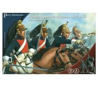 Perry Miniatures FN130 French Napoleonic Dragoons 28 mm Hard Plastic Figures x13 by Perry Miniatures by Perry Miniatures