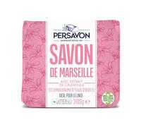 Persavon - Douceur Savon Marseille Calendula, Testé dermatologiquement, Parfum de Calendula, Origine Naturelle - 2x100 gr