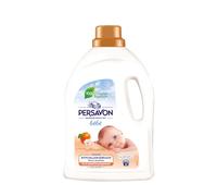 Persavon - Lessive Bébé, à l'Extrait d'Abricot BIO, Hypoallergénique, Peaux Sensibles, Sans Colorant, 33 Lavages - 1500 ml