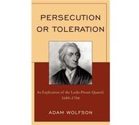 Persecution or Toleration by Adam Wolfson Adam Wolfson (Auteur)