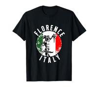 Persée avec tête de méduse Vintage Florence Italie Voyage T-Shirt