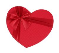 PERSELOSO 1 pièce Boîte de Rangement Forme de Cœur pour Mariage Boîte à Décorative Rouge pour et Anniversaires Durable et Réutilisable