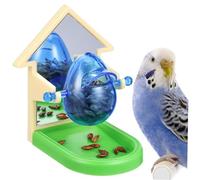 PERSELOSO 1 pièce Éducatif pour Perroquet Accessoire de Jeu pour Oiseaux avec Distributeur de Nourriture pour Entraînement Divertissement des Oiseaux Couleur Aléatoire Couleur Aléatoire