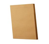 PERSELOSO 100 feuilles Papier à Lettre Rétro Kraft à Écrire Unidirectionnel pour Messages Remerciements et Poèmes Fournitures Vintage