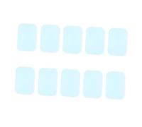 PERSELOSO 10pièces Coussinets De Gel De Remplacement Pour Toner Abdominal Électrodes Transparentes Pour Stimulateur Musculaire Et Massage