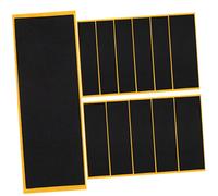 PERSELOSO 12pièces Grip Mousse Antidérapant pour Fingerboard Lot de Bandes De Grip Accessoires pour Planche à Doigts Facile à Coller Utiliser