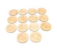 PERSELOSO 14 pièces Cartes de pour Ensemble Cartes Mensuelles Décoration pour Maison Accessoires Photo pour Nouveaux