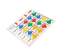 PERSELOSO 1Ensemble Jeu Éducatif Cognitif pour Garçon Fille Interactif de Reconnaissance des Couleurs pour Développement Compétences Observation pour Jouer