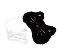 PERSELOSO 1ensemble Masque De Sommeil Chauffant Usb Patch Oculaire Ergonomique Pour Sommeil Réparateur Pour Voyage Et Détente Chat
