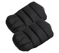 PERSELOSO 1paire De Poussette pour Mitaines Chauffantes Universelles Accessoires Pratiques pour Parents Le Froid Adaptées Aux Poussettes à Deux Mains Couleur Noire