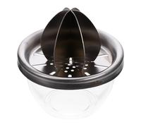 PERSELOSO 1pièce Acier Inoxydable Presse Agrume Manuel Multipoint Épandeur Jus Citron Orange Fruit Squeezing Tasse Stockage Compact Portable Cadeau Cuisson Voyage