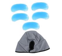 PERSELOSO 1pièce Chapeau De Glace Réutilisable Pour Soulagement Des Maux De Tête Casque Refroidissant Thérapie Froid Pour Détente Et Amélioration Du Sommeil