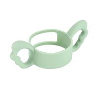 PERSELOSO 1pièce Poignée Silicone Pour Biberon De Accessoire Antidérapant Pour Allaitement Prise Main Facile Des Bébés Couleur Verte