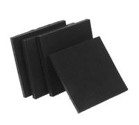 PERSELOSO 2 Paires de Patins Adhésifs en Caoutchouc Noirs pour Semelles de Chaussures, Antidérapants et Silencieux, Réparation Pratique pour Talons Hauts et Autres Types de Chaussures