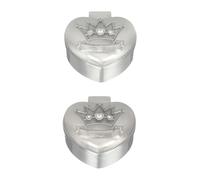 PERSELOSO 2 pièces Boîte de Souvenir pour Dents de Lait Organisateur de Collection pour Garçon Fille Coffret pour Préserver Dents et Cheveux de Garçon Fille