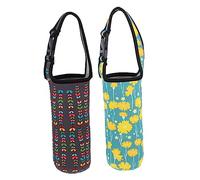 PERSELOSO 2 Pièces Housse Isolante pour Bouteille de Matériau de Plongée Couverture de Transport pour Bouteille Refroidisseur et Réchauffeur Compatible avec Inoxydable
