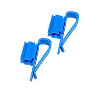 PERSELOSO 2 Pièces Pince Fixe pour Aquarium air Serrer Pompe de Bassin et kit de Filtre Drain arrêt Agrafe Support d'eau d'aquarium Clip Fixe pour Aquarium Support d'eau pour Aquarium Blue