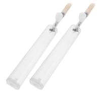 PERSELOSO 2 Pièces Stylo de Pollinisation Manuel en Plastique pour Plantes Extérieures, Améliore la Pollinisation Rendement des Cultures en Agriculture