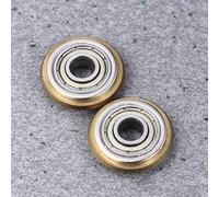 PERSELOSO 2pcs Outil Manuel pour Coupe-carreaux en Alliage Or, Super Fin, pour Découpe de Carreaux en Céramique et Grès, Remplacement Précis