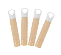 PERSELOSO 4 pièces Embouts de Poignée de Balai Ergonomiques avec Trou de Suspension Remplacement Facile pour Manche de Balai Accessoires de Nettoyage