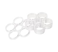 PERSELOSO 4 Pièces Support pour Fleurs Réutilisable en Plastique 6 Trous, Organiseur Stable pour Compositions de Fleurs, pour Fournitures de Mariage et Décoration DIY