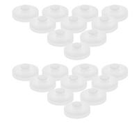PERSELOSO 40 Pièces Poulie Plastique Roue Dentée Réductrice pour Moteurs de Jouets Accessoires Automobiles et Projets DIY Construction et Compatible avec Divers Moteurs
