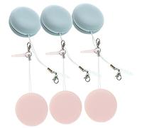 PERSELOSO 6pièces Chiffons De Nettoyage Macaron Pour Lunettes Et Écrans Lot De Lingettes Roses Bleues Nettoyage Sans Rayures Pour Téléphones Lunettes Et Ordinateurs
