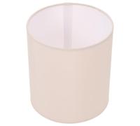 PERSELOSO Abat Jour Cylindre en Tissu Beige pour Lampes de Chambre, Compatible Polyvalent Effet D'éclairage Doux, pour Intérieurs Modernes et Décor Élégant