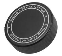 PERSELOSO Activateur à Diapason en Caoutchouc Noir pour Instruments de Sonothérapie et Musique, Accessoire Polyvalent pour Vibration Maximale et Entretien Sonore