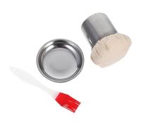 PERSELOSO Balai à Huile en Acier Inoxydable Léger et Sûr pour Crêpes, Outil Multifonctionnel pour Restaurant et Boutique Bbq, Set Pratique pour Essuyer et Étaler L'huile Couleur Aléatoire