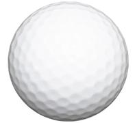 PERSELOSO Balle D'entraînement Lumineuse LED Réutilisable pour Golf au Crépuscule et Tôt Le Matin, en Surlyn et Caoutchouc, Éclaire la Nuit Couleur Aléatoire