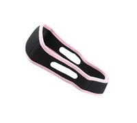 PERSELOSO Bandeau de Lifting Visage Dispositif de Lifting pour Menton et Muscles Masséters en Tissu Noir Confortable Masque Facial Minceur V Ligne pour Femme