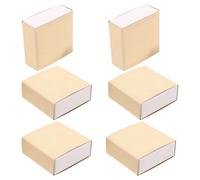 PERSELOSO Boîte à Allumettes Vintage en Papier Blanc, Design Compact et Étanche à L'humidité, Lot de 6 Pièces pour Barbecue et Situations D'urgence