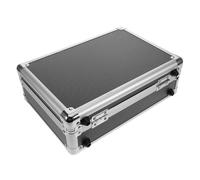 PERSELOSO Boîte à Outils avec Poignée Portable en Alliage D'aluminium et Serrure à Code, Grosse Capacité Multifonctionnelle pour Rangement et Organisation des Outils à Domicile