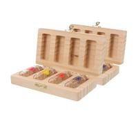 PERSELOSO Boîte à Souvenirs Pour Rangement Pour Cheveux Et Dents Collecte De Mémoriaux Né Organisateur De Précieuses Souvenirs