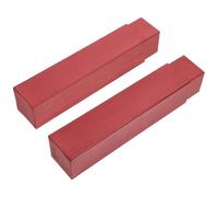 PERSELOSO Boîtes de Rangement pour Documents et Rouleaux D'images en Papier Pourpre, Lot de 2, Protection les Plis, Design Simple et Élégant pour Organisation Pratique