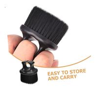 PERSELOSO Brosse à Barbe Compacte pour Hommes Poils Doux pour Coiffage Confortable Nettoie Efficacement Fragments de Poils Voyage