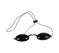 PERSELOSO Cache-œil De Sécurité UV Avec Bonne Protection Contre Lumière Violette, Masque LED Noir, Usage Quotidien Et Bronzage, Compatible Cabine Esthétique