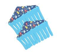 PERSELOSO Cachette pour Hamster Et Refuge pour Animaux De Compagnie en Coton Léger, 2 Pièces, Taille Moyenne, Coin De Cage Suspendu à Pompons, Adaptée Aux Cobayes, Lapins Et Petits Rongeurs