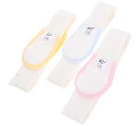 PERSELOSO Ceinture de Fixation de Couche en Coton Confortable pour Bébé, Lot de 3 Pièces Réglables, Attache Pratique Permettant une Liberté de Mouvement Optimale Couleur Couleur Aléatoire