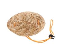 PERSELOSO Chapeau de Soleil pour Animaux de Compagnie de Plein air pour Chiens Animal de Compagnie Produit Petit Brim Dog Puppy Cat Sun Sun Hat Chiens de Paille Chat Sombrero