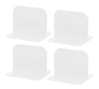PERSELOSO Clip de Fixation Adhésif pour Parc Bébé 4pcs Stabilisateur en Plastique Antidérapant Facile à Démonter pour Sécurité et Stabilité du Parc