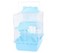 PERSELOSO Cocon De Rêve pour Hamster Résistante Et Sûre pour Rongeurs Maison à Deux Niveaux avec Accès Pratique Refuges Confortables pour Petits Animaux Toutes Saisons