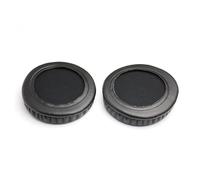 PERSELOSO Coussinet de Remplacement Isolation Sonore 60mm pour Casque Audio en Mousse Noir, Lot de 2 Pièces et Prévention des Fuites pour Oreillettes Confortables
