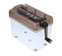 PERSELOSO Destructeur de Papier Manuel Mini pour Bureau, Coupe-Bandes de Papier A4, Petite Taille Légère en Abs, pour Écraser Documents Financiers et Scolaire